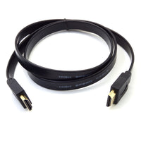 HKM-745619 Flat HDMI Cable Male to Male for Audio Video Connection - Available in 30CM Length