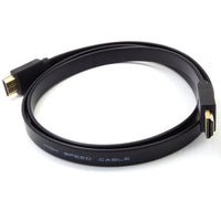 HKM-745619 Flat HDMI Cable Male to Male for Audio Video Connection - Available in 30CM Length