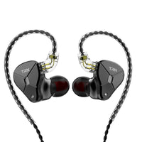 HKM-745619 High-Fidelity In-Ear Headset with 3.5mm Plug - Skin-Friendly Silicone Sleeves, Ideal for Mobile Devices