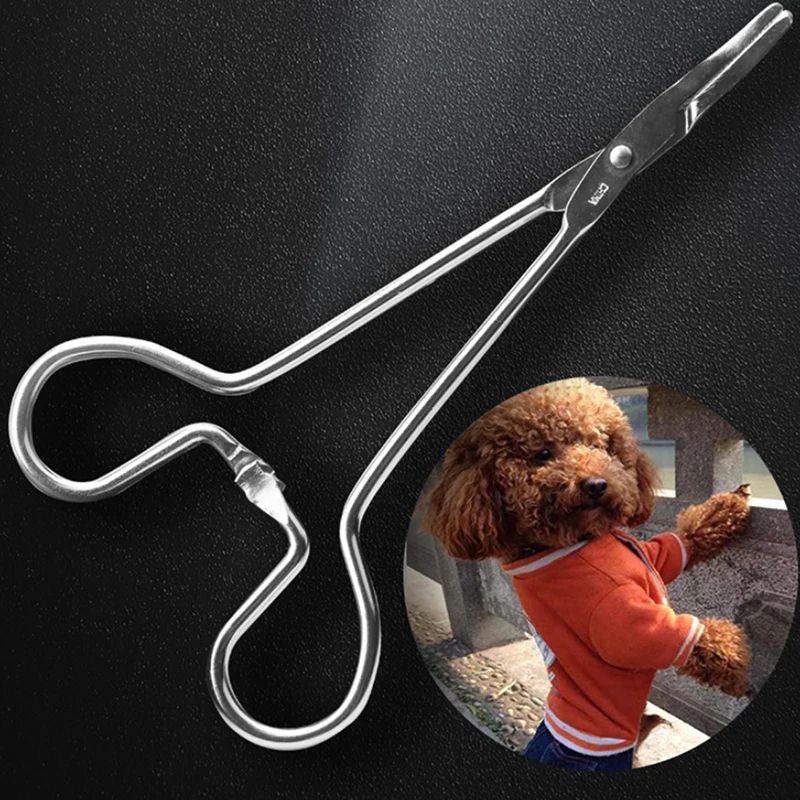 HKM-7456445 Stainless Steel Ear Hair Tweezers for Pet Hair Removal and Ear Cleaning