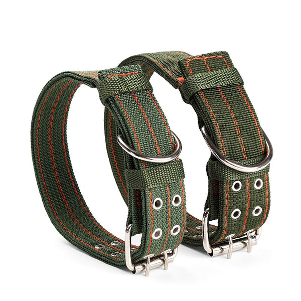 HKM-7456829 Canvas Dog Collar for Everyday Use - Durable & Comfortable Design