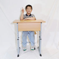 HKM-745683 Wooden Classroom Student Desk and Chair Set for Middle School