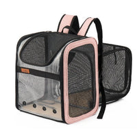 HKM-7457085 Portable Expandable Cat Carrier - Oxford Cloth, Breathable Space Bag for Pets Up to 20kg