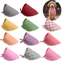 HKM-7457213 Plaid Cotton Pet Towelettes for Dogs and Cats - Various Color Options Available
