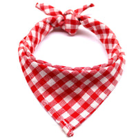 HKM-7457213 Plaid Cotton Pet Towelettes for Dogs and Cats - Various Color Options Available