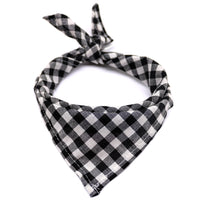 HKM-7457213 Plaid Cotton Pet Towelettes for Dogs and Cats - Various Color Options Available