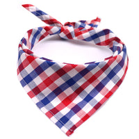 HKM-7457213 Plaid Cotton Pet Towelettes for Dogs and Cats - Various Color Options Available