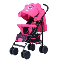 HKM-745747 Lightweight Foldable Stroller for Infants - Portable Safety Baby Buggy for Travel