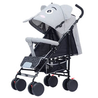 HKM-745747 Lightweight Foldable Stroller for Infants - Portable Safety Baby Buggy for Travel