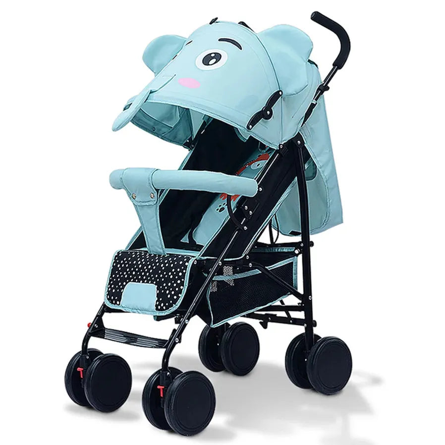 HKM-745747 Lightweight Foldable Stroller for Infants - Portable Safety Baby Buggy for Travel