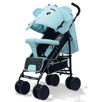 HKM-745747 Lightweight Foldable Stroller for Infants - Portable Safety Baby Buggy for Travel