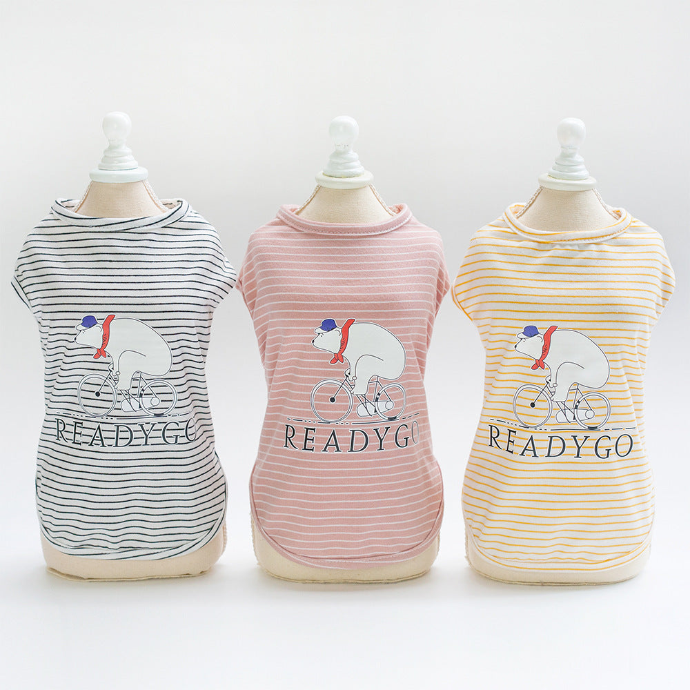 HKM-7459005 Breathable Cotton Clothes for Cats and Dogs in Various Sizes