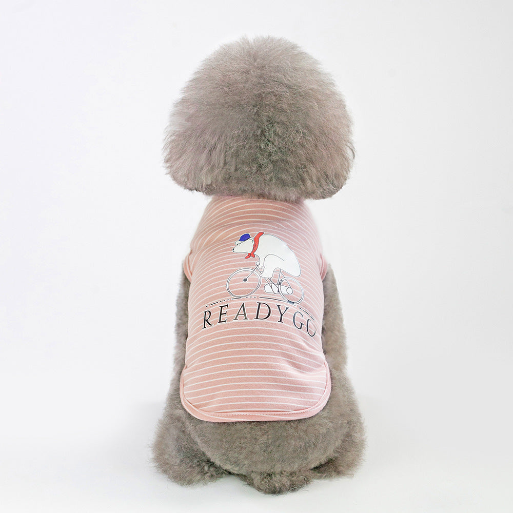 HKM-7459005 Breathable Cotton Clothes for Cats and Dogs in Various Sizes