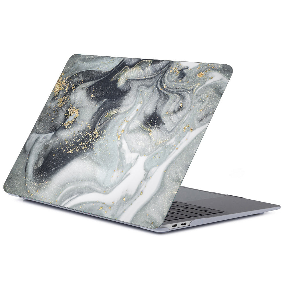 HKM-745939 Marble Pattern Frosted Protective Shell for Tablet & MacBook Series - Multiple Color Options