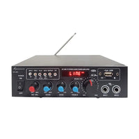 HKM-746067 Bluetooth Power Amplifier for 12V Car and Home Audio Systems with Digital Stereo Receivers and MIC Support