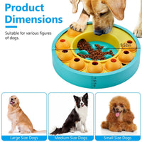 HKM-7460797 Interactive Dog Puzzle Feeder with Slow Feed Function for IQ Training and Mental Enrichment