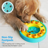 HKM-7460797 Interactive Dog Puzzle Feeder with Slow Feed Function for IQ Training and Mental Enrichment