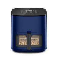 HKM-746131 Smart Digital Air Fryer with LED Display and Up-Down Heating System - Available in 3 Sizes (3L, 5L, 7L)