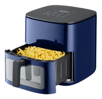 HKM-746131 Smart Digital Air Fryer with LED Display and Up-Down Heating System - Available in 3 Sizes (3L, 5L, 7L)
