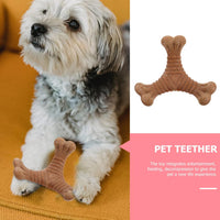 HKM-7462077 Durable Teething Stick for Puppies and Dogs - Interactive Chew Toy for Dental Care and Play