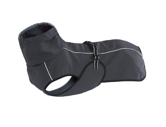 HKM-7465149 Waterproof Double-Layer Insulated Pet Clothing in Gray and Red, Sizes XS to XL