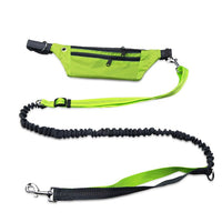 HKM-7466173 Hands-Free Dog Leash with Elastic Design and Adjustable Waistbelt