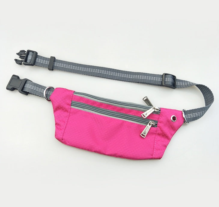 HKM-7466173 Hands-Free Dog Leash with Elastic Design and Adjustable Waistbelt