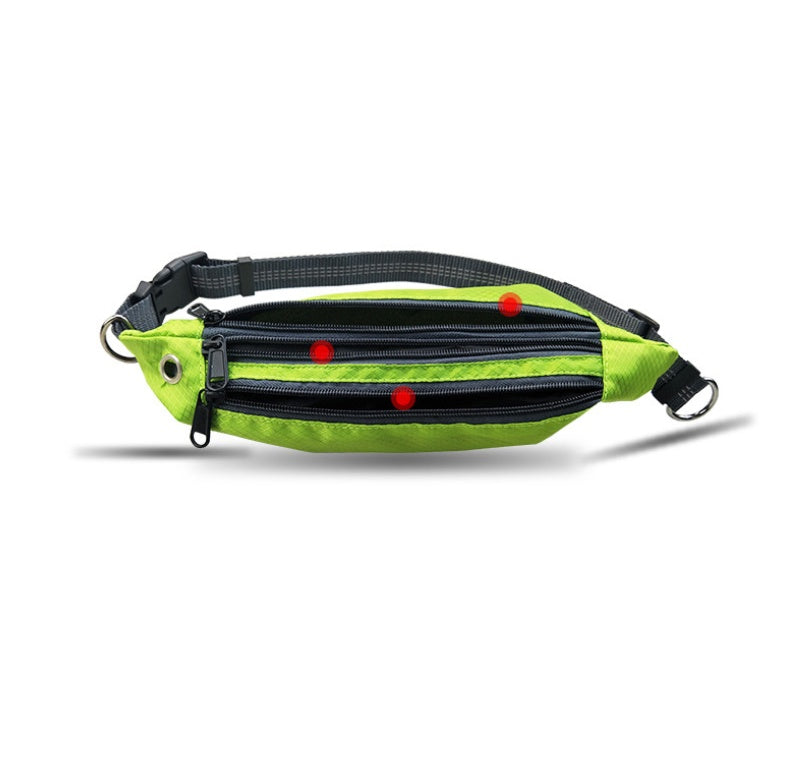 HKM-7466173 Hands-Free Dog Leash with Elastic Design and Adjustable Waistbelt