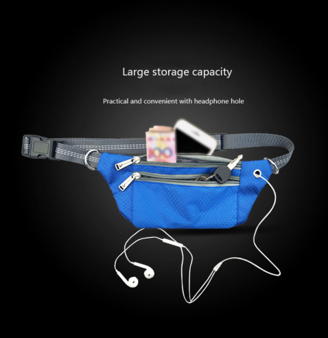 HKM-7466173 Hands-Free Dog Leash with Elastic Design and Adjustable Waistbelt