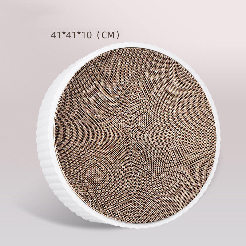 HKM-7466557 Time and Space Compass Cat Scratch Board - Durable PP Resin with Replaceable Inner Core, Multi-Purpose Design