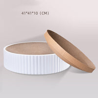 HKM-7466557 Time and Space Compass Cat Scratch Board - Durable PP Resin with Replaceable Inner Core, Multi-Purpose Design