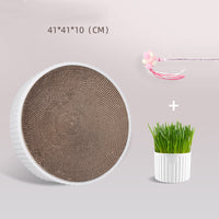 HKM-7466557 Time and Space Compass Cat Scratch Board - Durable PP Resin with Replaceable Inner Core, Multi-Purpose Design