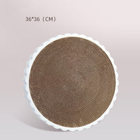 HKM-7466557 Time and Space Compass Cat Scratch Board - Durable PP Resin with Replaceable Inner Core, Multi-Purpose Design