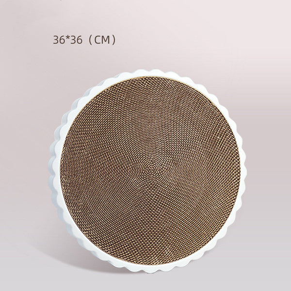 HKM-7466557 Time and Space Compass Cat Scratch Board - Durable PP Resin with Replaceable Inner Core, Multi-Purpose Design