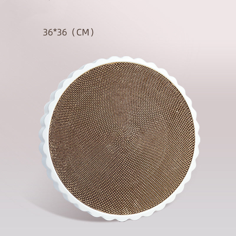 HKM-7466557 Time and Space Compass Cat Scratch Board - Durable PP Resin with Replaceable Inner Core, Multi-Purpose Design