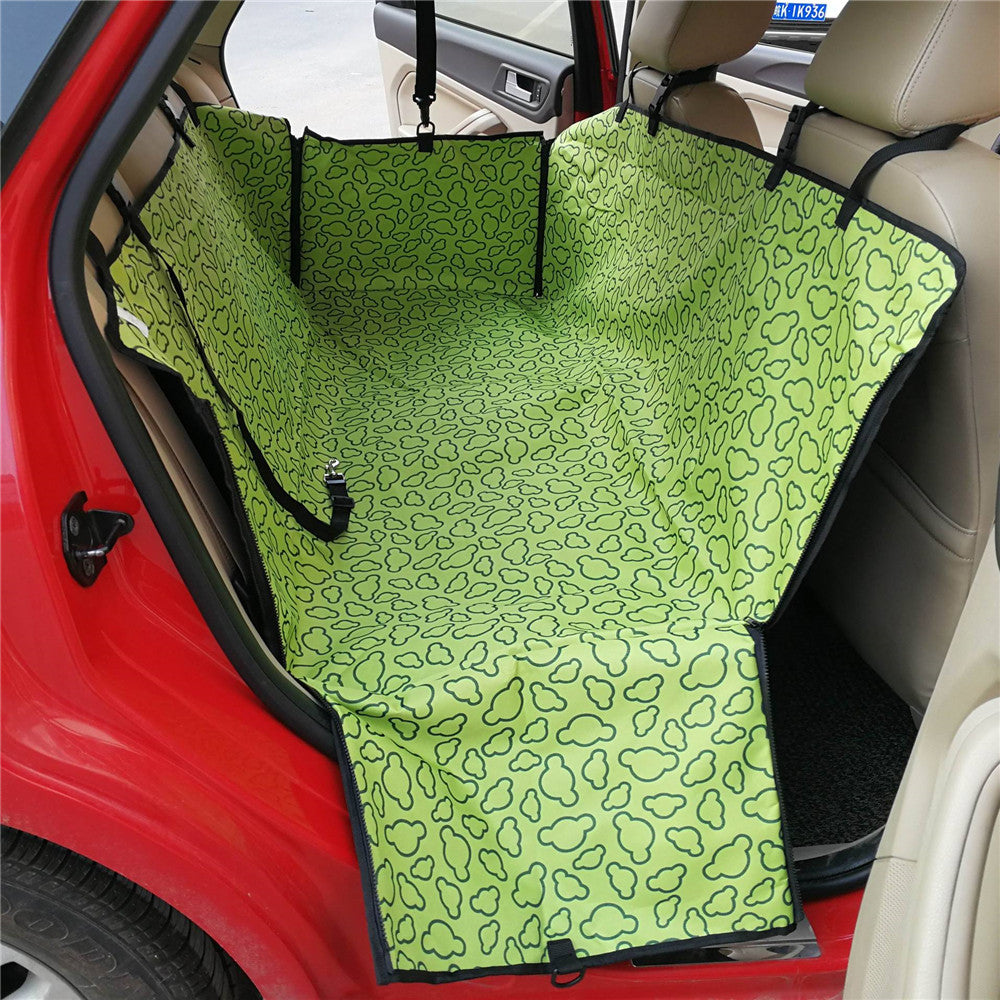 HKM-7468221 Pet Car Seat Cover with Waterproof Oxford Cloth and Safety Design