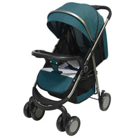 HKM-746899 Foldable Baby Stroller with Tray - Compact Travel System Pushchair for Infants