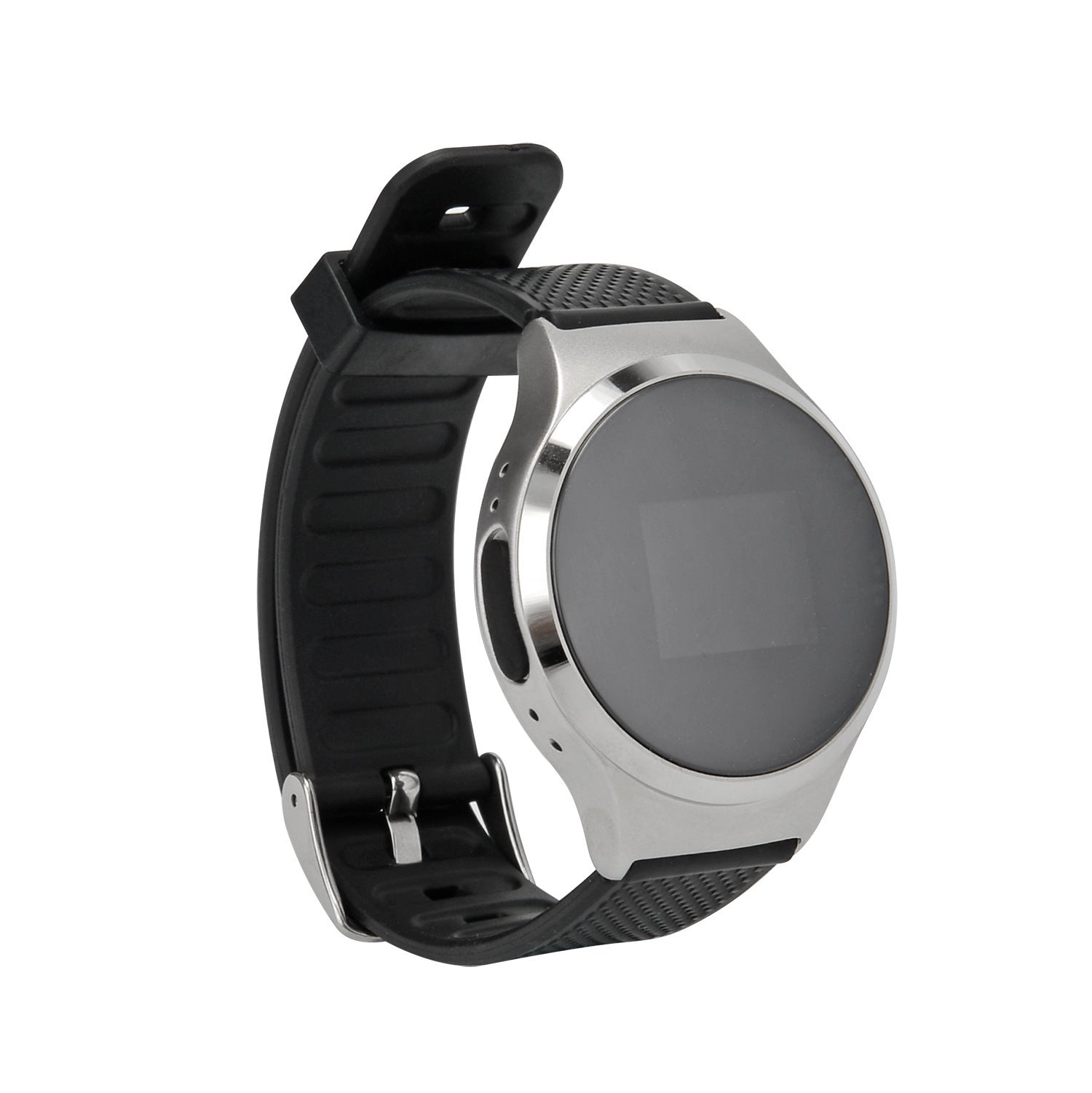 HKM-746899 Sports Watch with Bracelet and Recording Function, Black Zinc Alloy, USB Charging, 30 Hours Recording Time