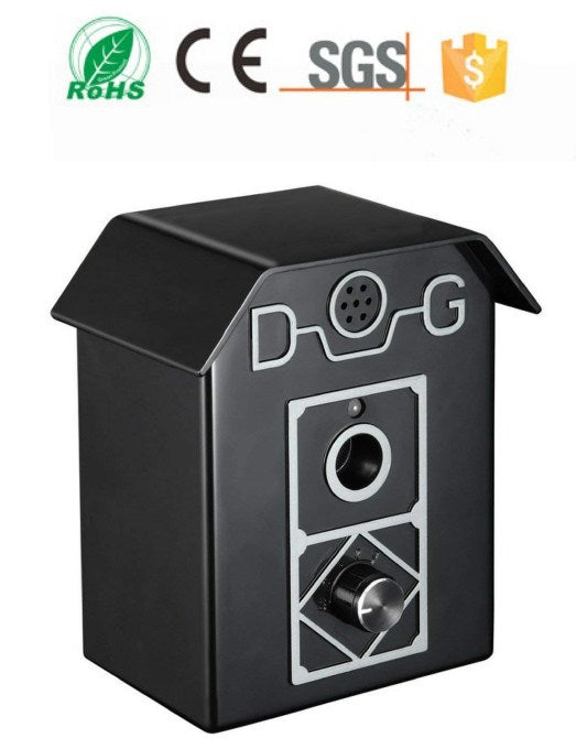 HKM-7469629 Ultrasonic Bark Stopper Dog Training Device - ABS Material, Compact Size 10.5X7.5X11.9CM, Lightweight 0.3KG