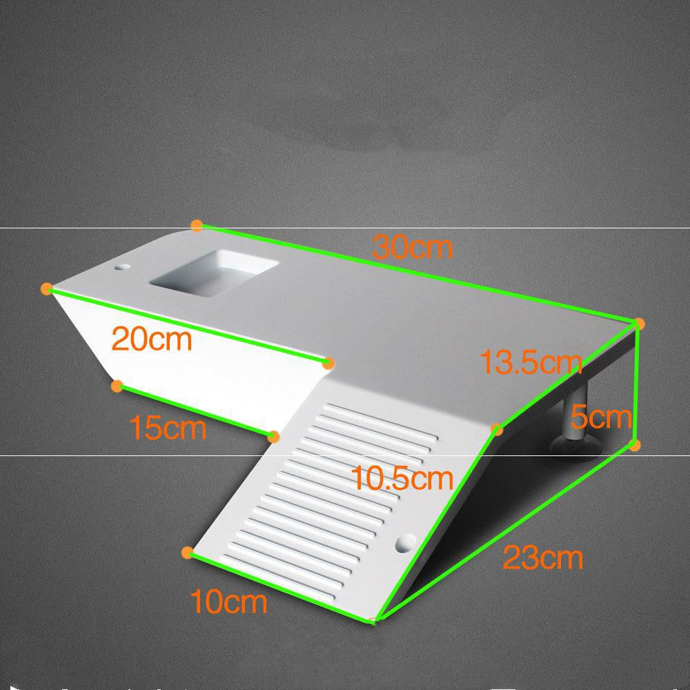 HKM-7470141 Reptile Floating Platform with Climbing Ladder for Turtles and Lizards - 30x23x5cm