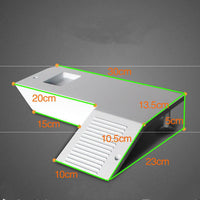 HKM-7470141 Reptile Floating Platform with Climbing Ladder for Turtles and Lizards - 30x23x5cm