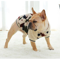 HKM-7470525 Camouflage Dog Hooded Coat - Casual Pet Jacket in Various Sizes