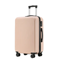 HKM-747091 Expandable 3-Piece Hard Shell Luggage Set with Spinner Wheels for Easy Travel