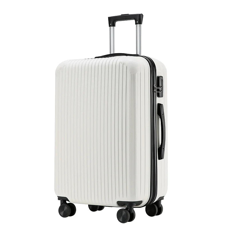 HKM-747091 Expandable 3-Piece Hard Shell Luggage Set with Spinner Wheels for Easy Travel