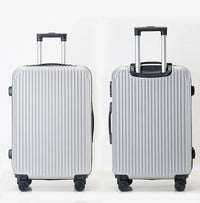 HKM-747091 Expandable 3-Piece Hard Shell Luggage Set with Spinner Wheels for Easy Travel