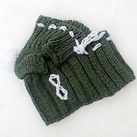 HKM-7472701 French Wool Bucket Hat with Cozy Scarf for Winter - Unisex Design
