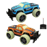 HKM-747283 1/18 PVC Remote Control Racing Car, 4CH High Speed Off-Road Drifting Vehicle for Kids