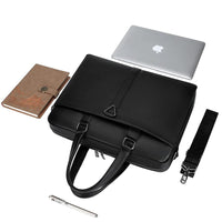 HKM-747411 Custom Logo Waterproof Nylon PU Vintage Anti-Friction Briefcase for Travel and Business