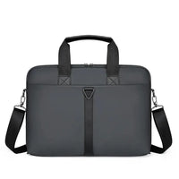 HKM-747411 Custom Logo Waterproof Nylon PU Vintage Anti-Friction Briefcase for Travel and Business