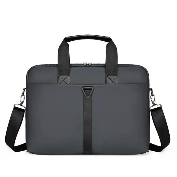 HKM-747411 Custom Logo Waterproof Nylon PU Vintage Anti-Friction Briefcase for Travel and Business